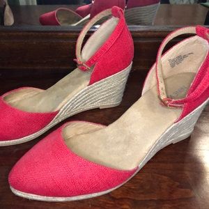 Nine West Red Espadrilles